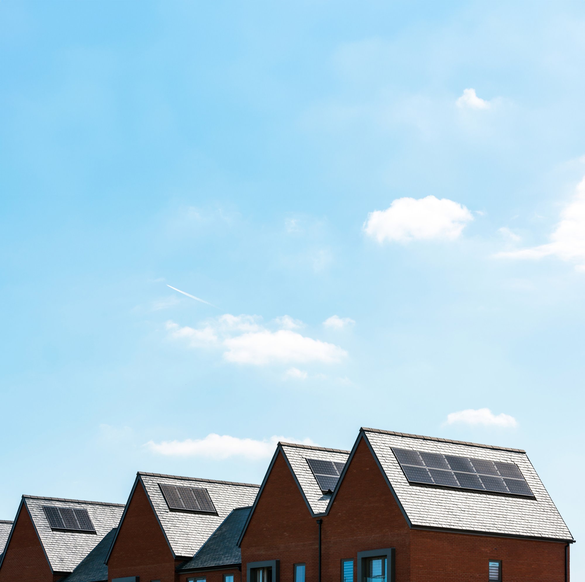 house with solar panels - Extended house with solar panels - Extended